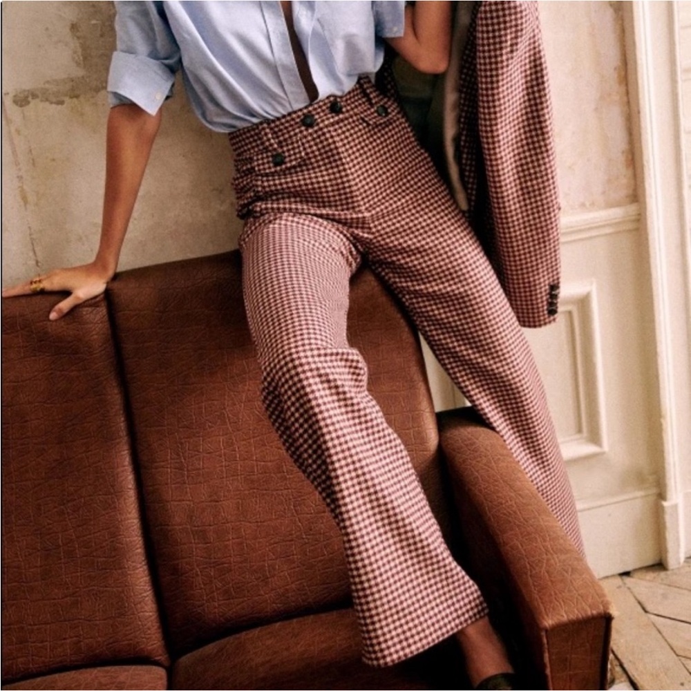 Sézane Fabio wool trousers